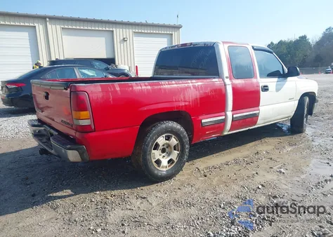 2002 Chevrolet Silverado 1500 z USA, uszkodzony, nr VIN 2GCEC19V621157654